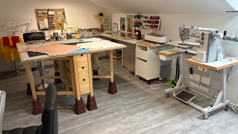 Visite de l'atelier et discussion