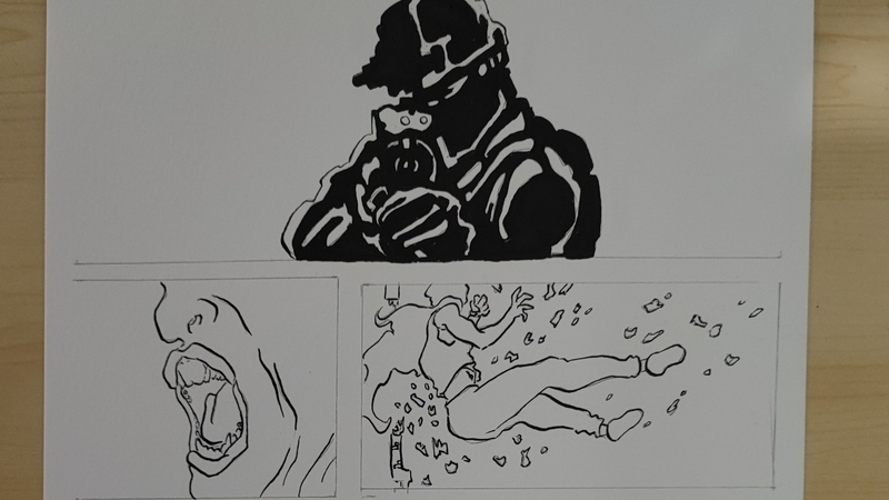 Initiation à l'aquarelle et la bande-dessinée 