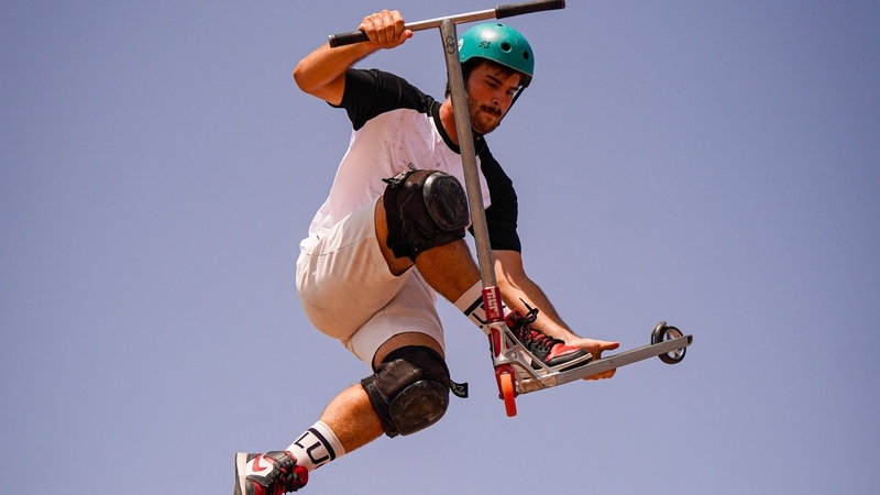 Initiation à la trottinette freestyle